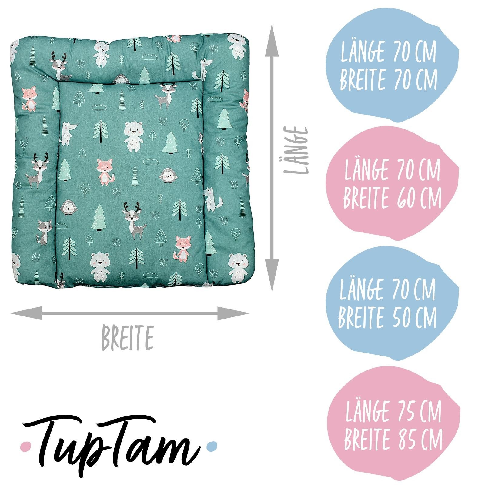 TupTam Wickelauflage TupTam Baby Wickeltischauflage mit Baumwollbezug Gemus günstig online kaufen