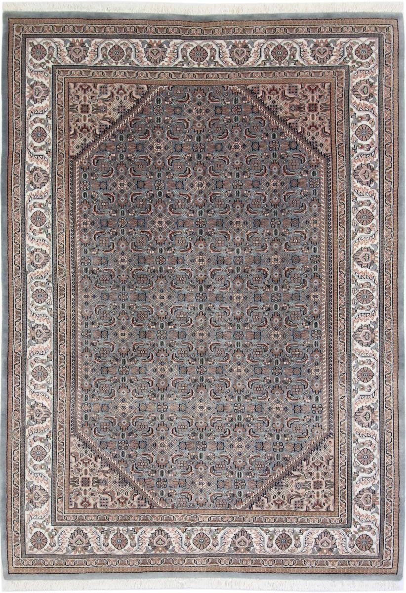 Orientteppich Indo Bidjar 169x238 Handgeknüpfter Orientteppich, Nain Trading, rechteckig, Höhe: 15 mm