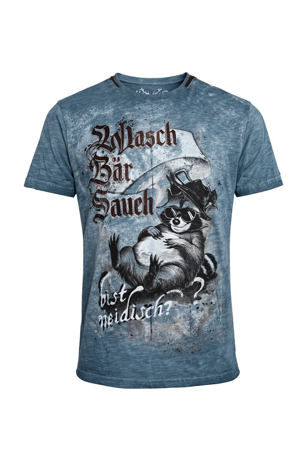 T-Shirt Herren T-Shirt Bodo - blau