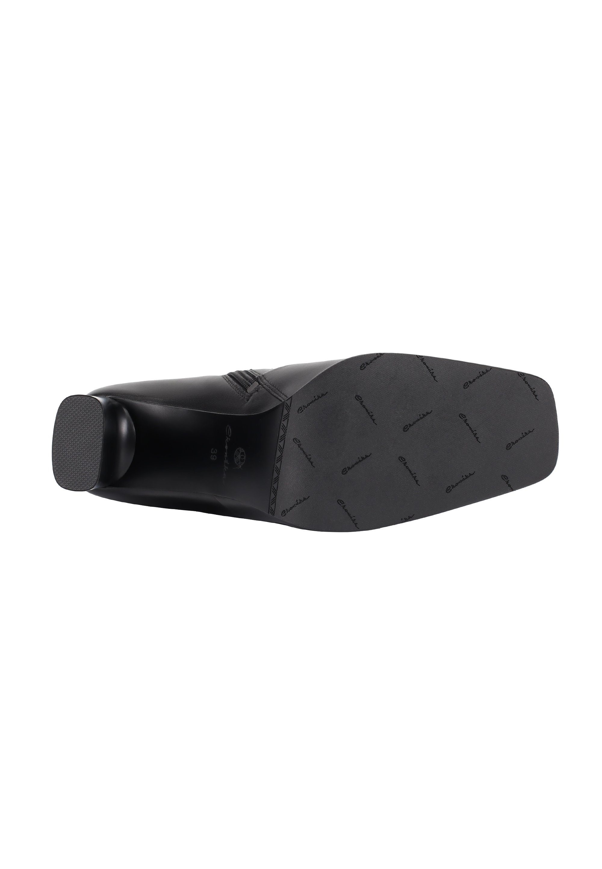 ekonika Stiefelette mit modischer Karree-Spitze