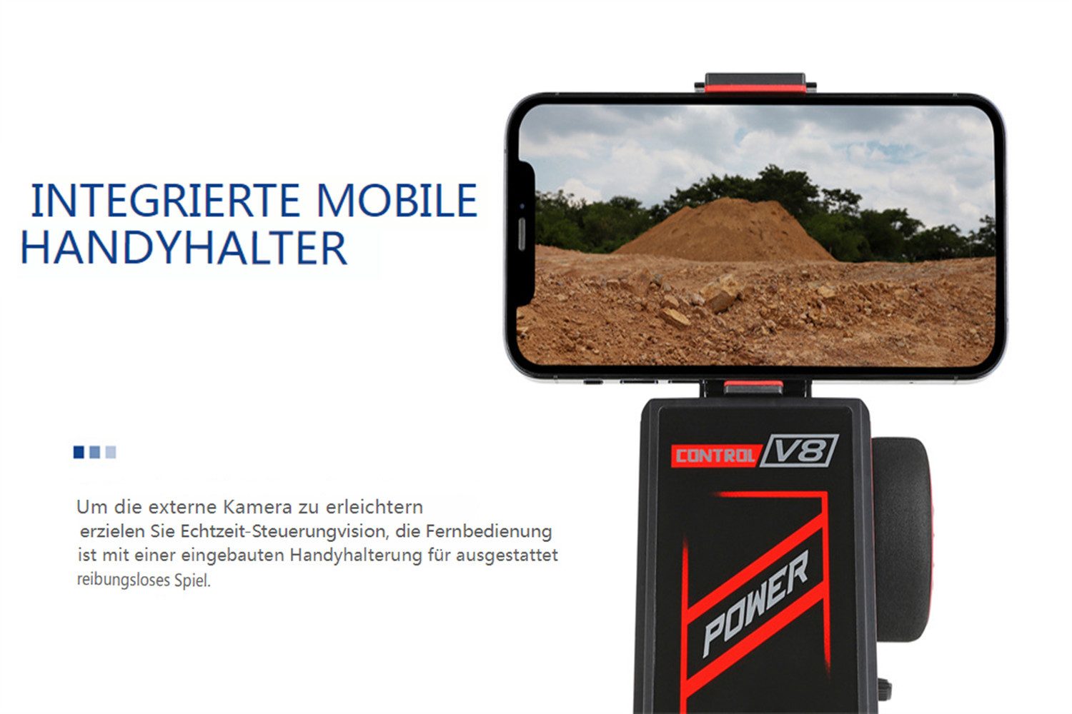 Insma RC-Auto, 1:28 2,4GHz 4WD RTR RC-Spielzeug Drift LED-Leuchten 30 km/h mit 2 Akku