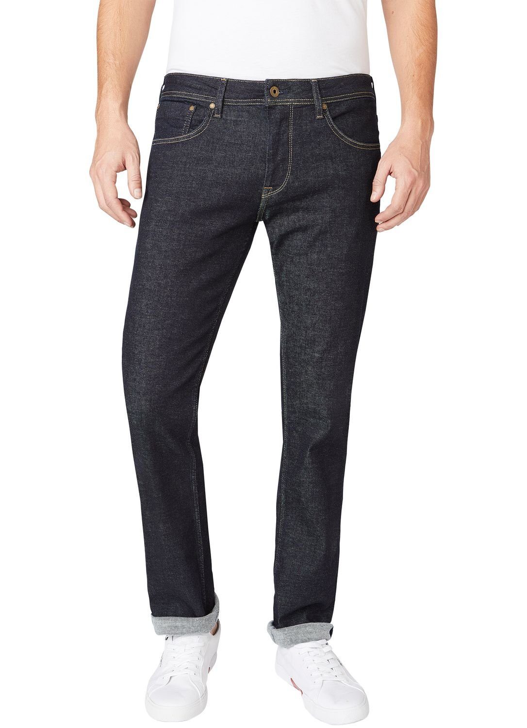 Herren Jeans Pepe Jeans Straight-Jeans Cash mit Stretch