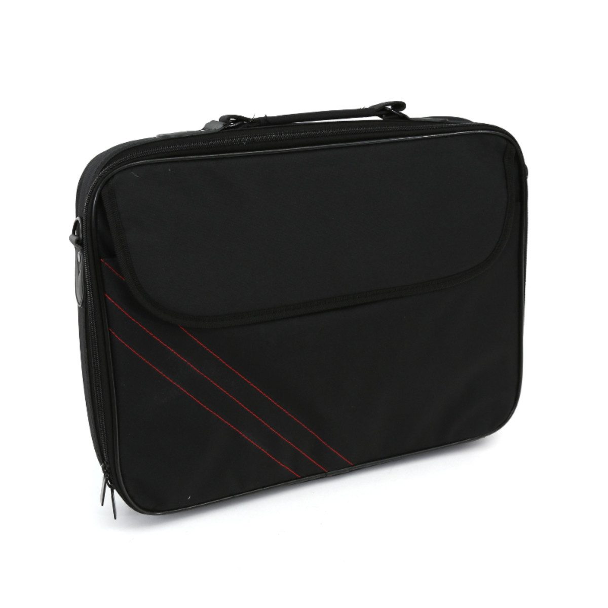 Fiesta Laptoptasche PTO16BG (Notebooktasche mit Schultergurt), Bis 16 Zoll, gepolstert, verstellbare Trennwand und Kofferhalterung
