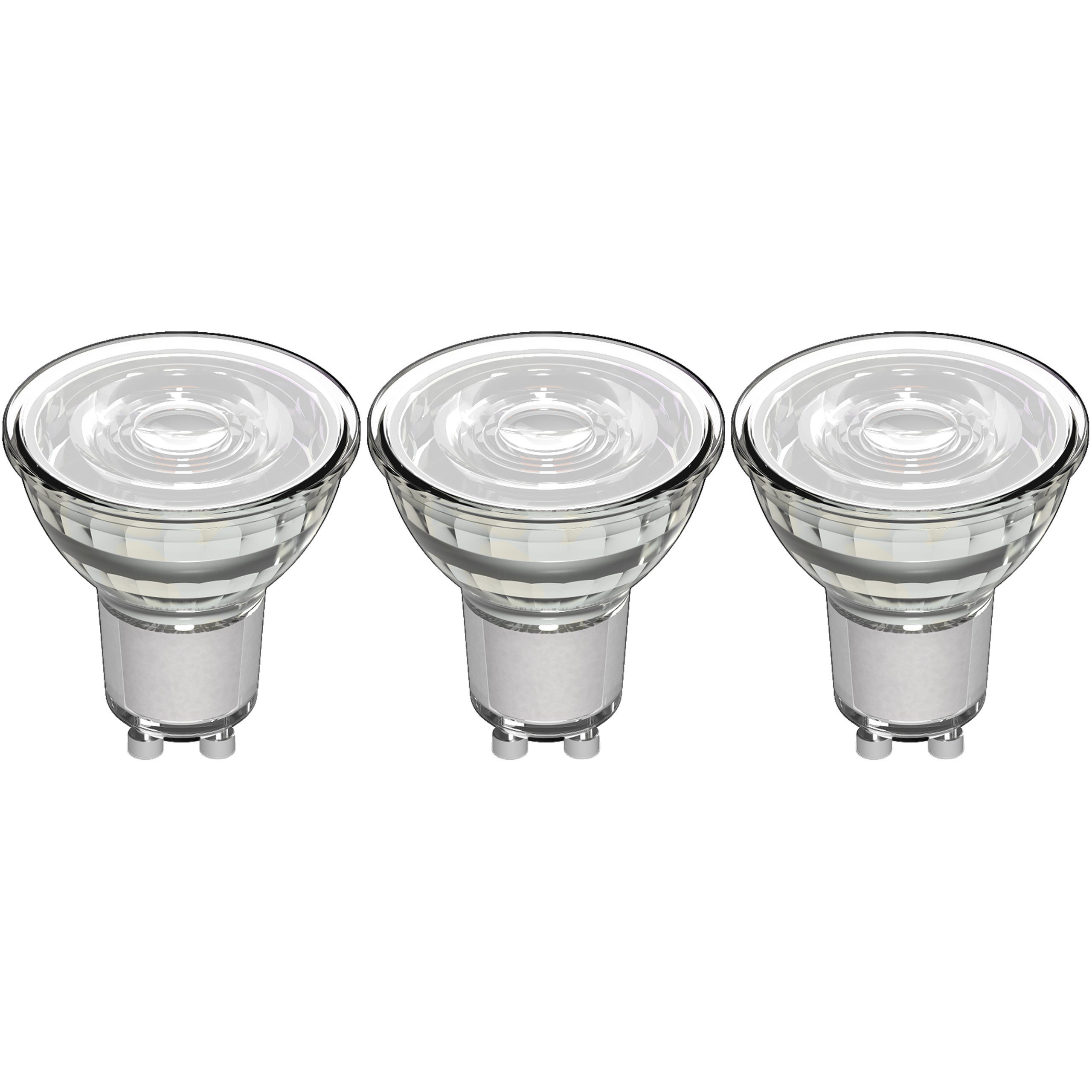 Klar 3-Pack GU10, LED-Leuchtmittel 4W GU10 0620173 light Spot, LED's LED PAR16 warmweiß