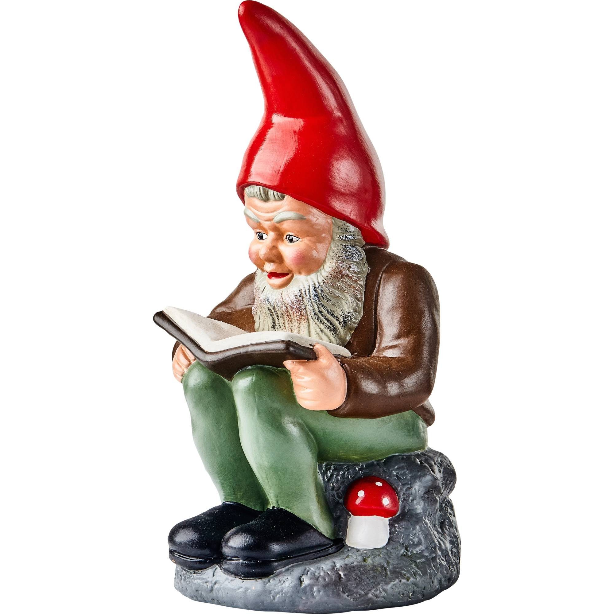 Heissner Gartenzwerg Original HEISSNER Gartenzwerg 'Wilhelm', Bücherwur günstig online kaufen