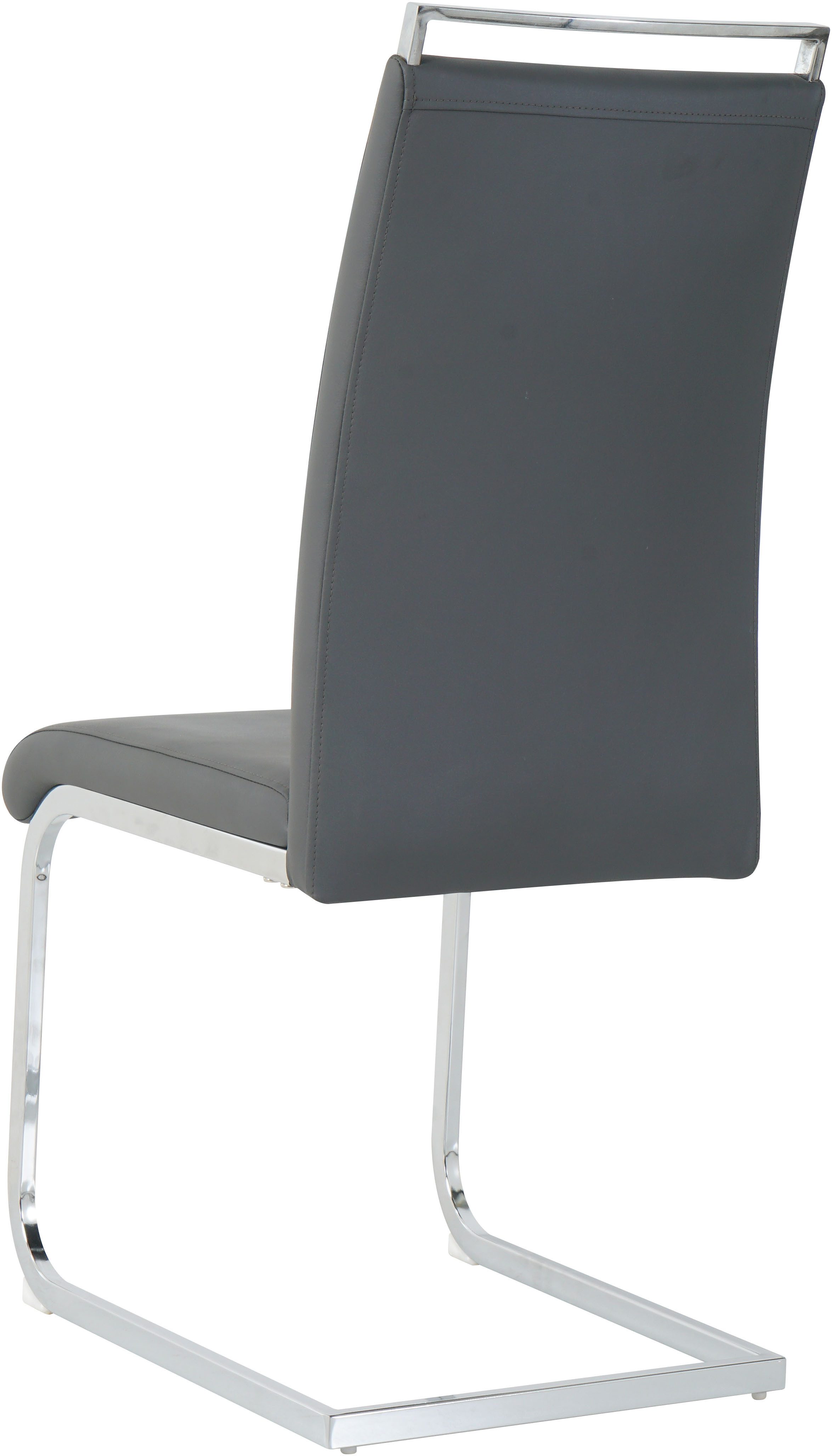 MÖBILIA Freischwinger (Set, 2 St), mit Wellenunterfederung