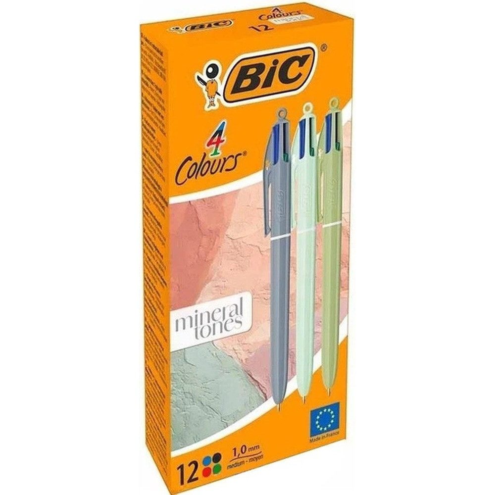 BIC Kugelschreiber BIC 4-Farben-Kugelschreiber 4 Colours mineral tones
