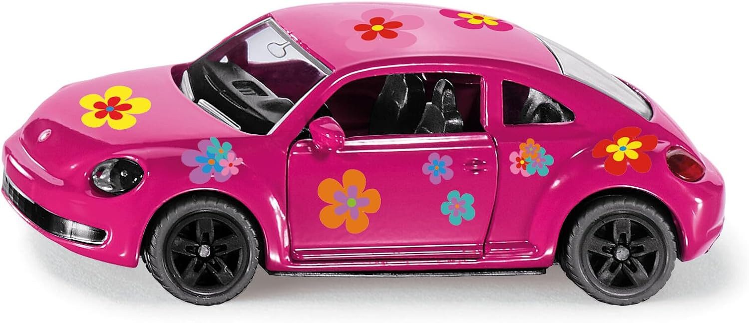 Siku Spielzeug-Auto SIKU 1488 VW The Beetle – Spielzeugauto Metall, Pink