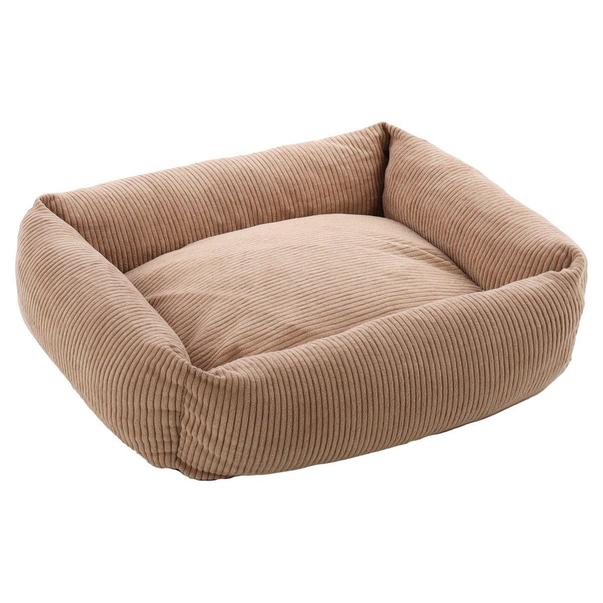 Flamingo Tierbett Hundebett Colette rechteckig taupe