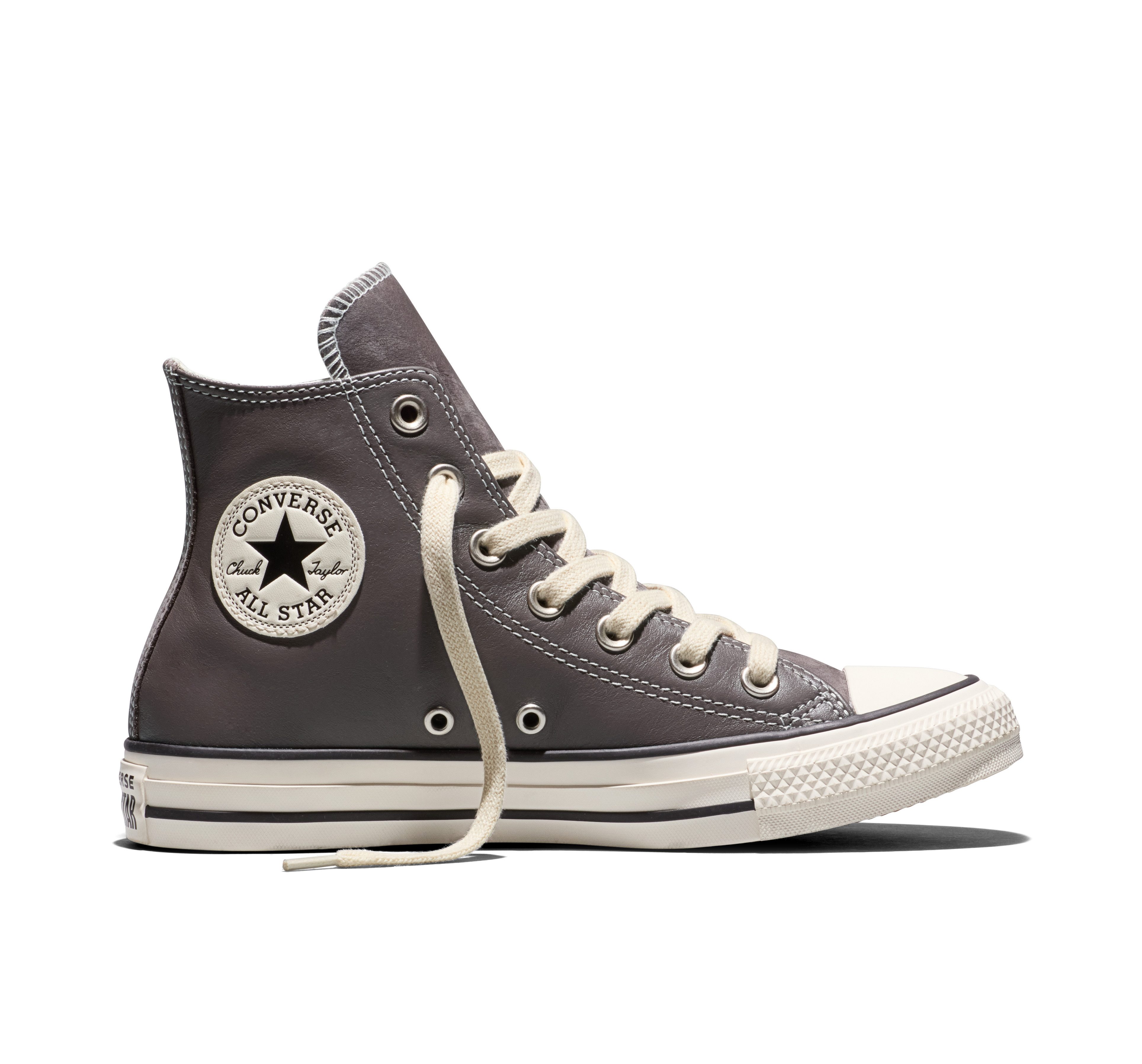Converse Chuck Taylor All Star Sneaker winterfestes Leder, zwei unterschiedliche farbige Laces inklusive – Bild 3 von 5