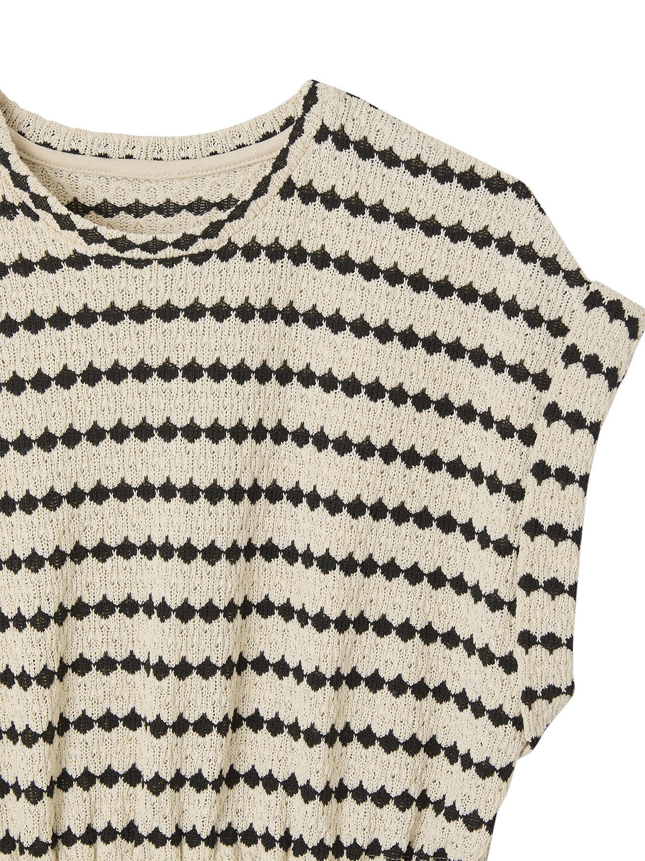 jonen Minikleid Mädchen Kleid aus Fantasiestrick mit Cut-outs Cut-outs