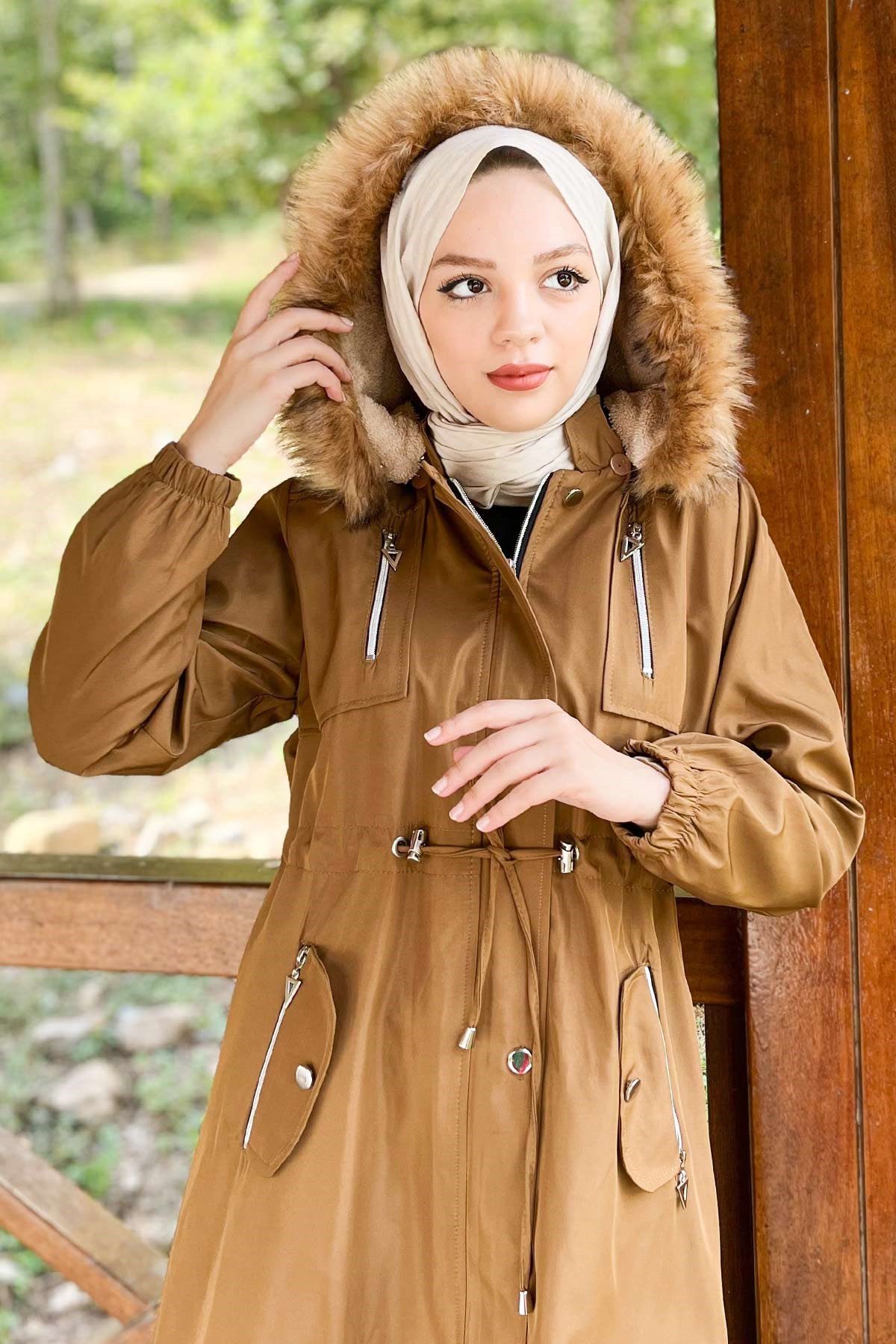 MODAMİHRAM Windbreaker Kapuzen-Zip-Jacke günstig online kaufen