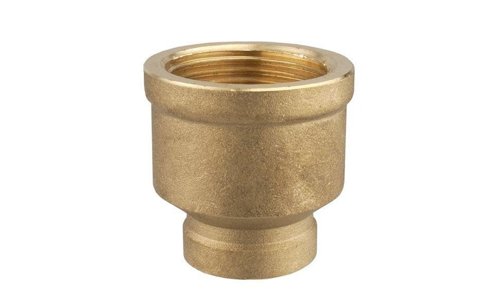 CORNAT Handmuffe Cornat Reduziermuffe messing 1 x 3/4 Innengewinde