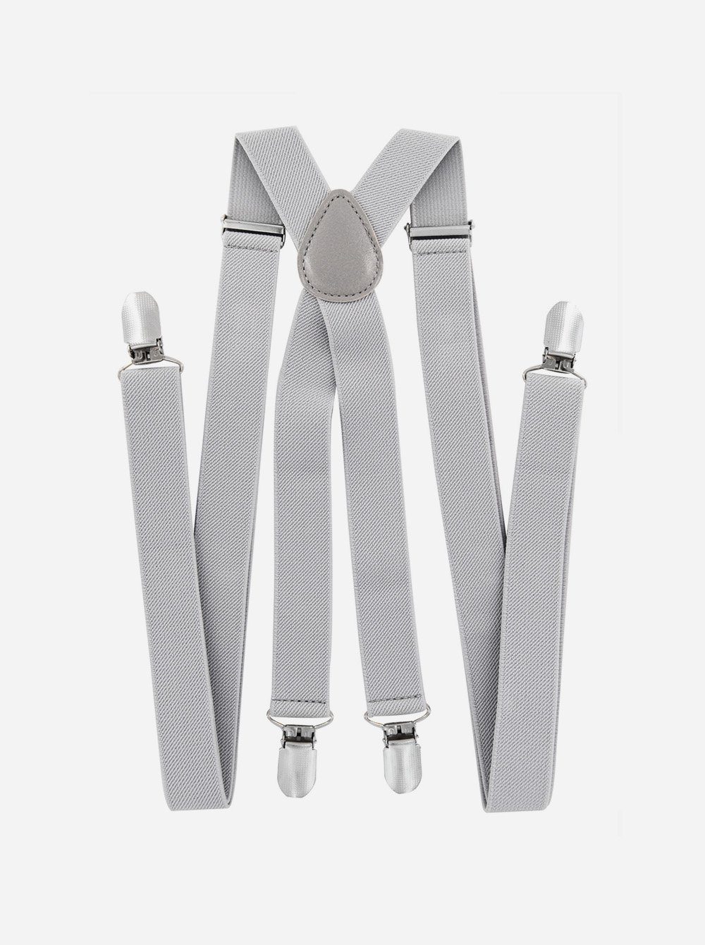 axy Hosenträger Herren Hosenträger mit Fliege Set (2-St., 2er Set) 4 Stabile Clips X-Form 2,5cm Breit verstellbar und elastisch