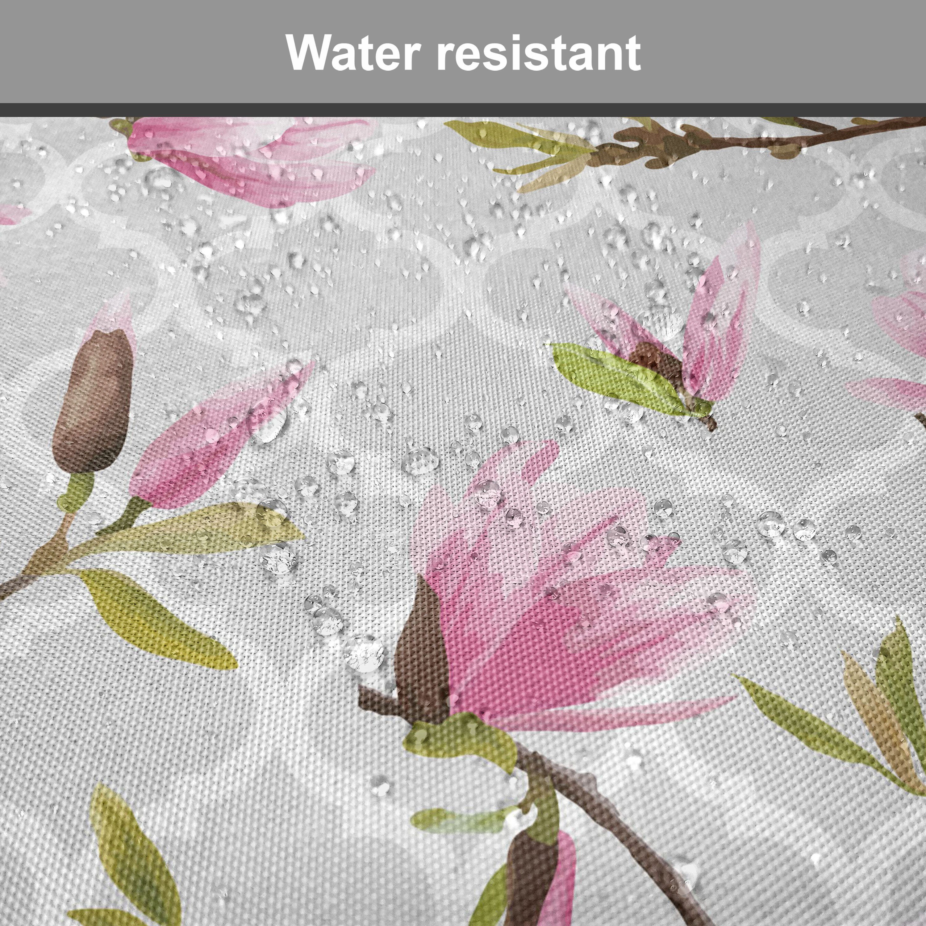 Magnolien-Blumen-Muster mit Dekoratives wasserfestes Riemen Abakuhaus Kissen Stuhlkissen Jahrgang Küchensitze, für
