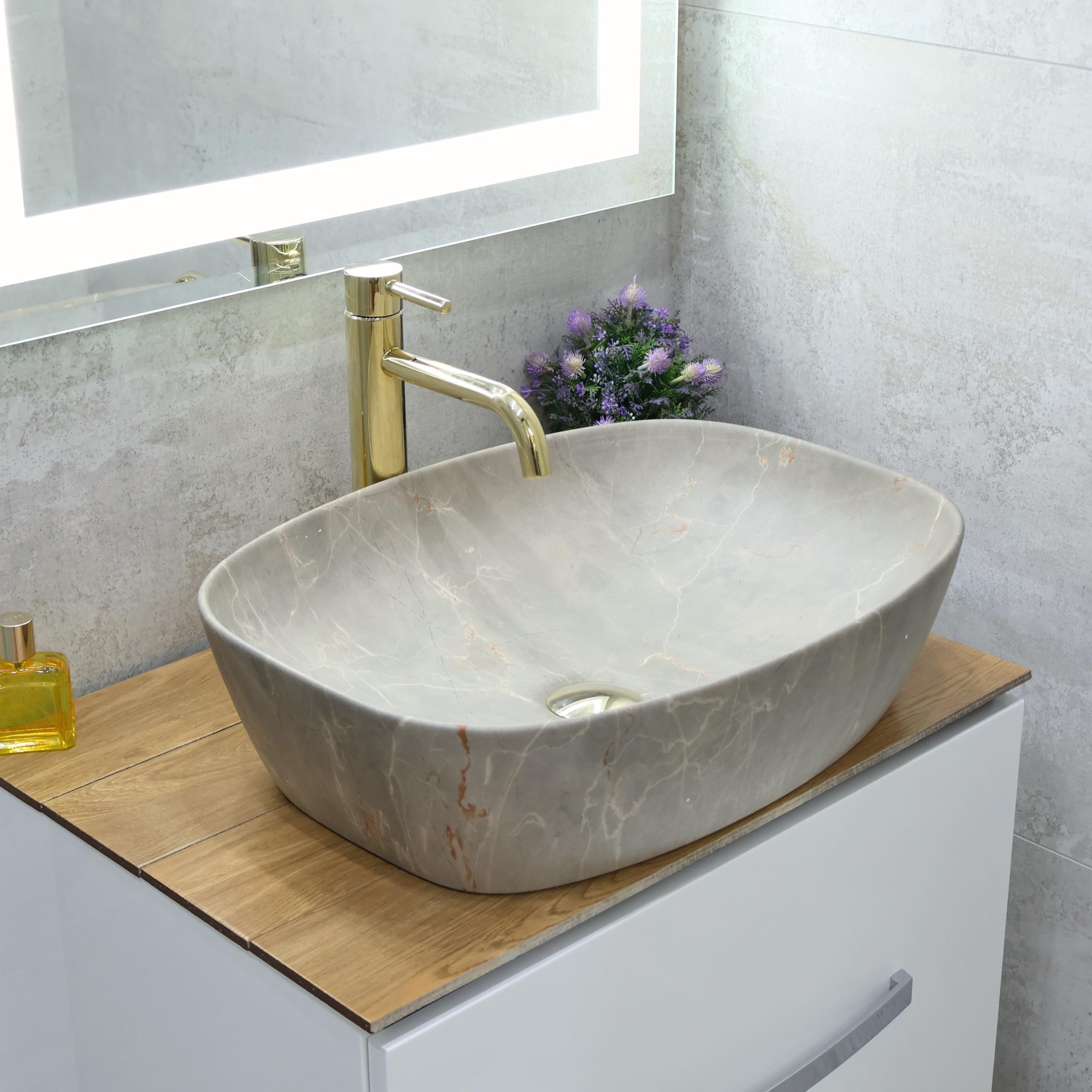 GTM Design Aufsatzwaschbecken LIVIA Modern Waschbeckenm günstig online kaufen