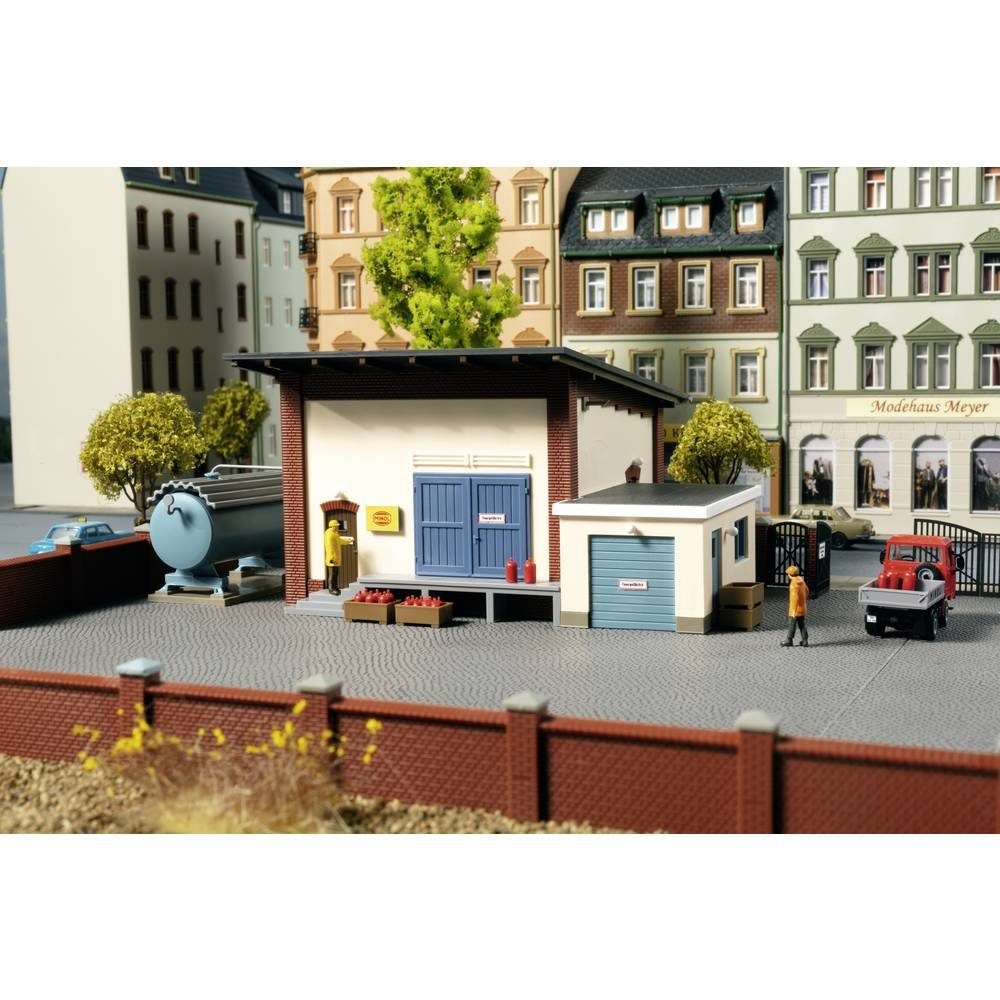 Modelleisenbahn-Gebäude TT Propangasstation