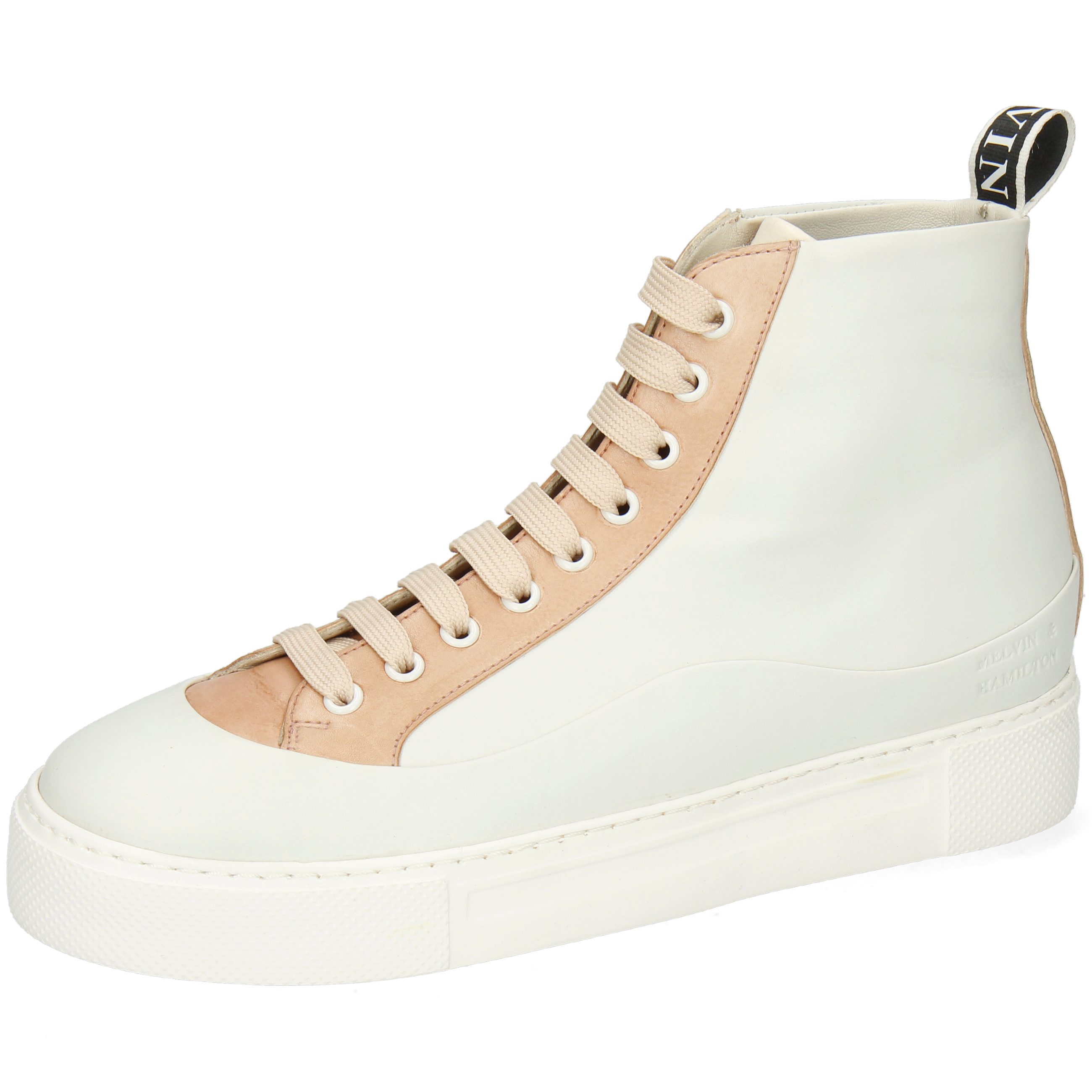 Melvin & Hamilton Amber 14 Sneaker Flex Extra White Imola Pink Sand