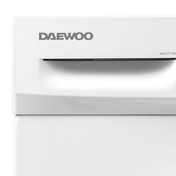 Daewoo Waschmaschine weiss WM714T1WB0DE, 7,00 kg, 1400 U/min, AquaStop, Inverter Motor, Swing Cabinet, Eco-Logic, 15 Programme
