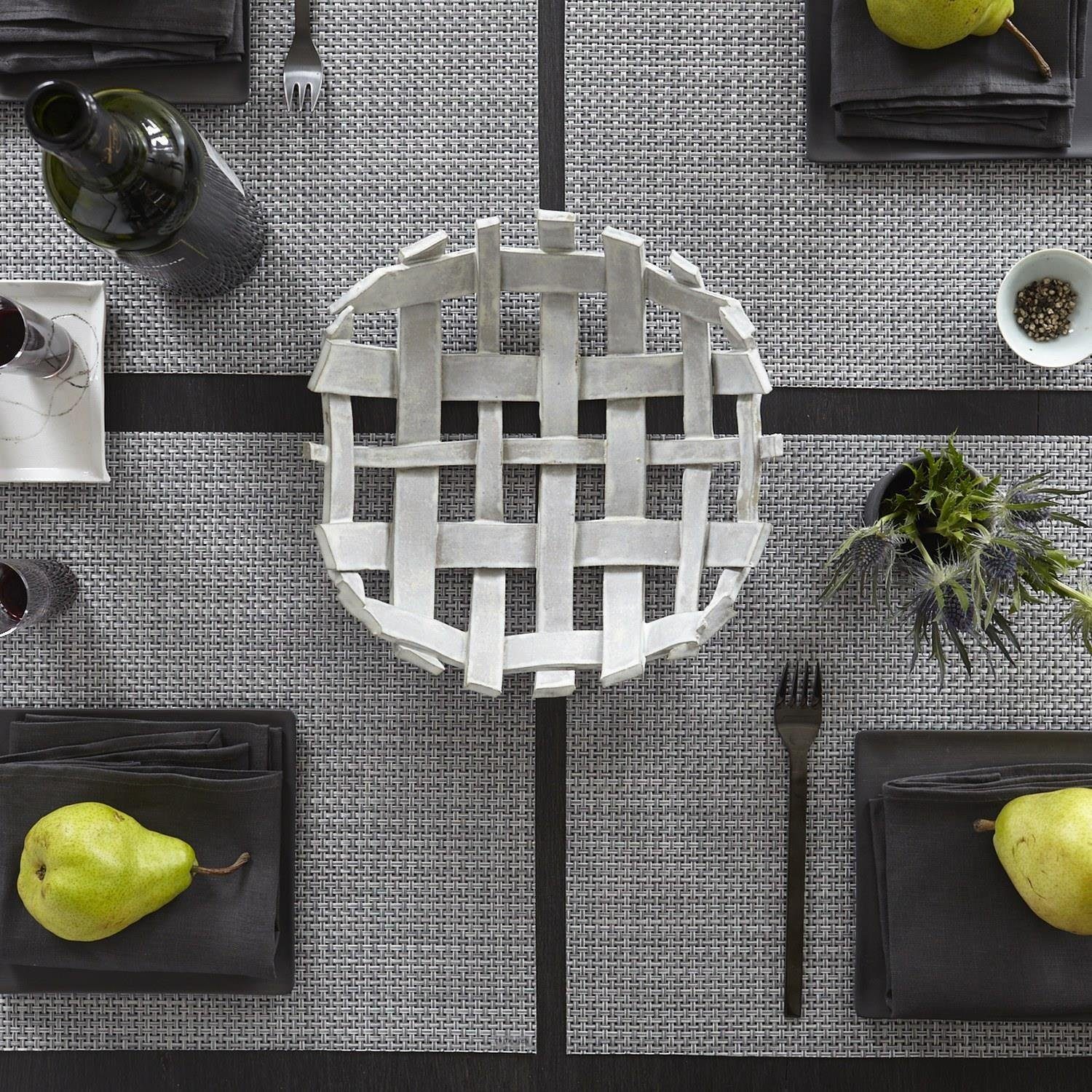 Chilewich Platzset Basketweave Rectangle Shadow, (1-St)