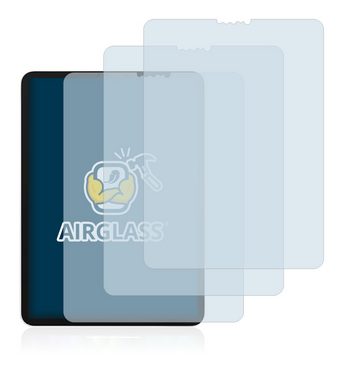 BROTECT flexible Panzerglasfolie für Apple iPad Pro 11" WiFi 2020 (2. Gen), Displayschutzglas, 3 Stück, Schutzglas Glasfolie klar