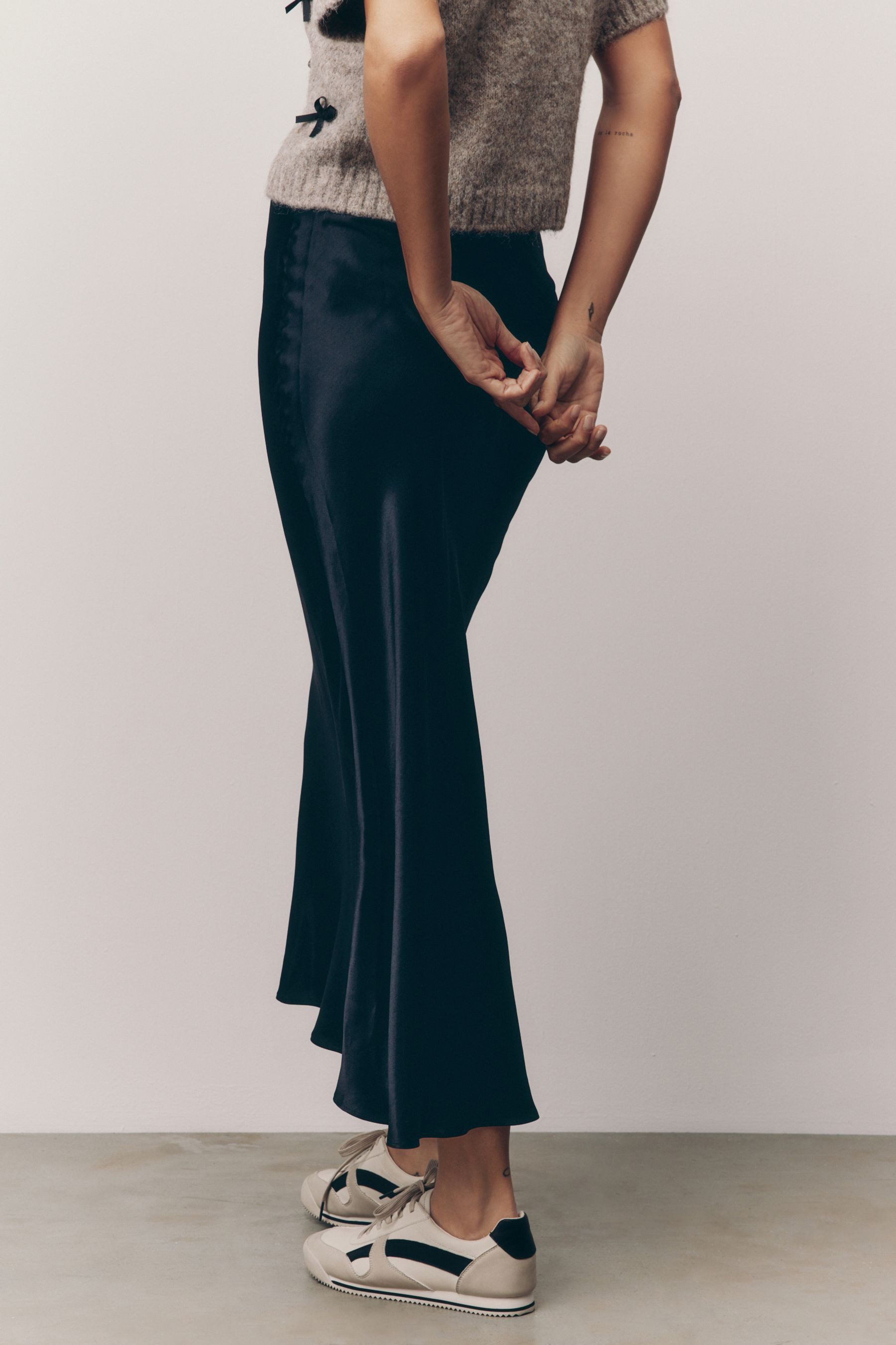 Next Midirock Satin-Midirock (1-tlg) günstig online kaufen