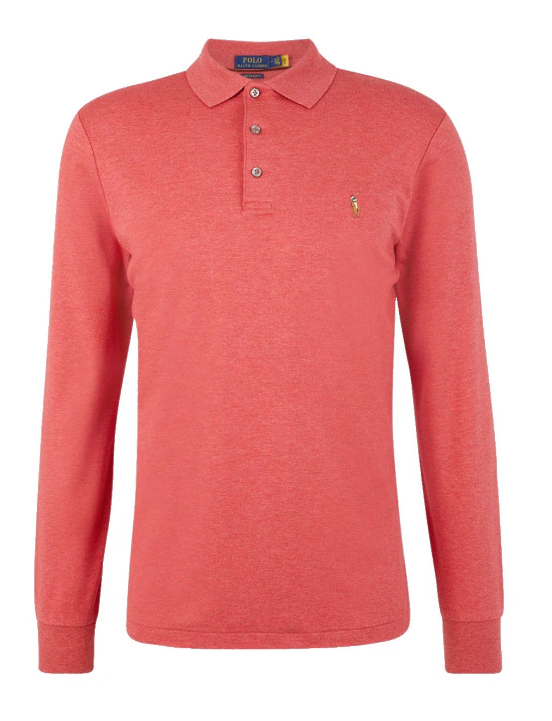 Polo Ralph Lauren Langarm-Poloshirt Luxury Pima Cotton Polohemd Hemd Pony s günstig online kaufen