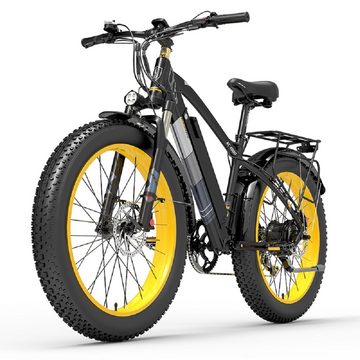 DOTMALL Dirt-Bike E-bike 26 Zoll 1000W Motor E Bike 48V17.5AH Mountain/City E Fahrräder