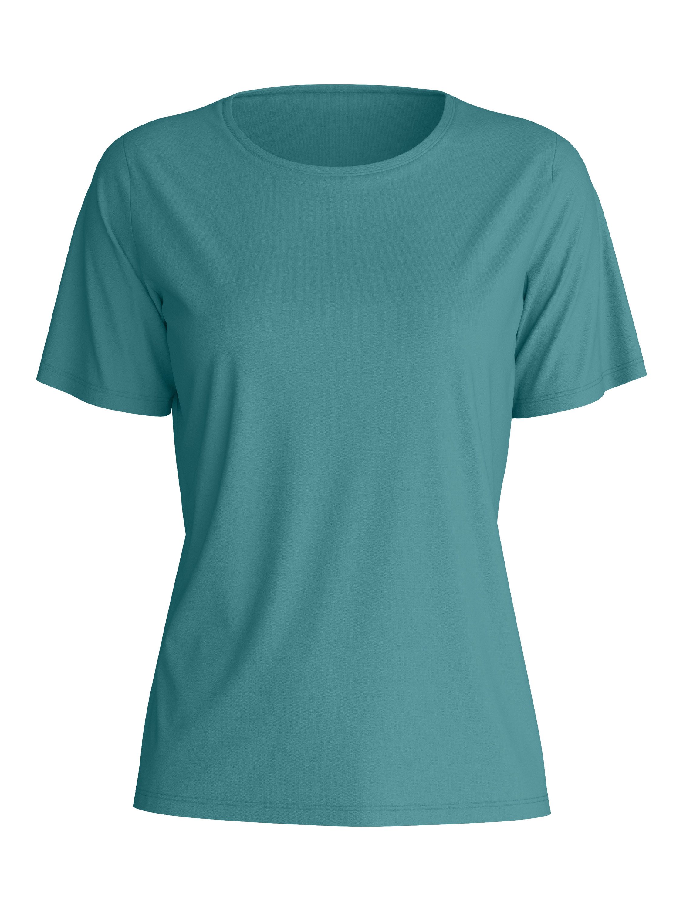 CALIDA Kurzarmshirt Favourites Sun Damen (1-tlg) aus Baumwolle, elastisch, formstabil, hautfreundlich, atmungsaktiv