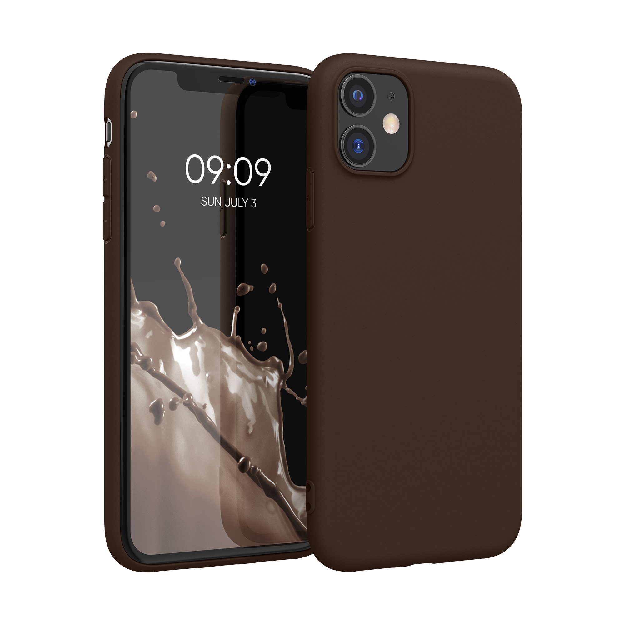 kwmobile Smartphone-Hülle Hülle für Apple iPhone 11, Hülle Silikon - Soft Handyhülle - Handy Case Cover