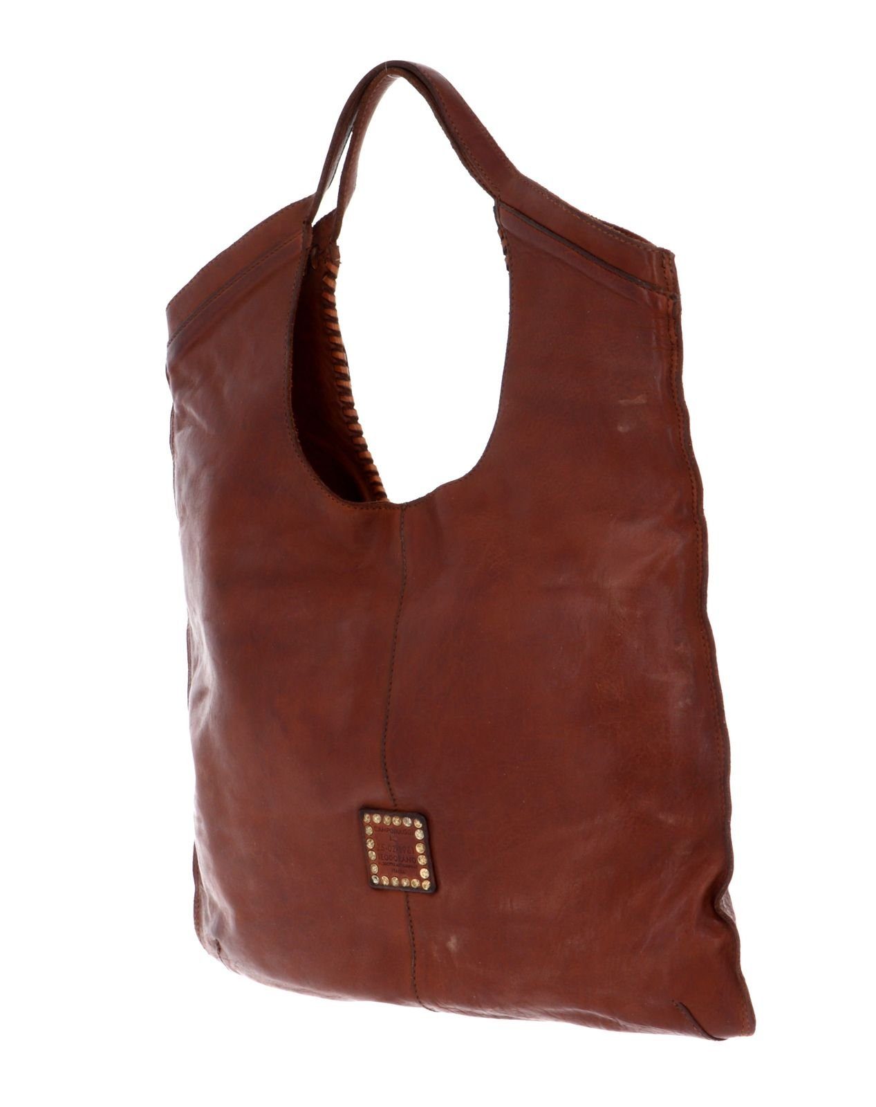 Campomaggi Schultertasche Cognac