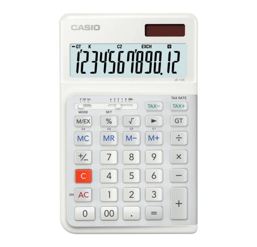 Thumbnail - CASIO Taschenrechner ergonomischer Tischrechner, Währungsumrechnung