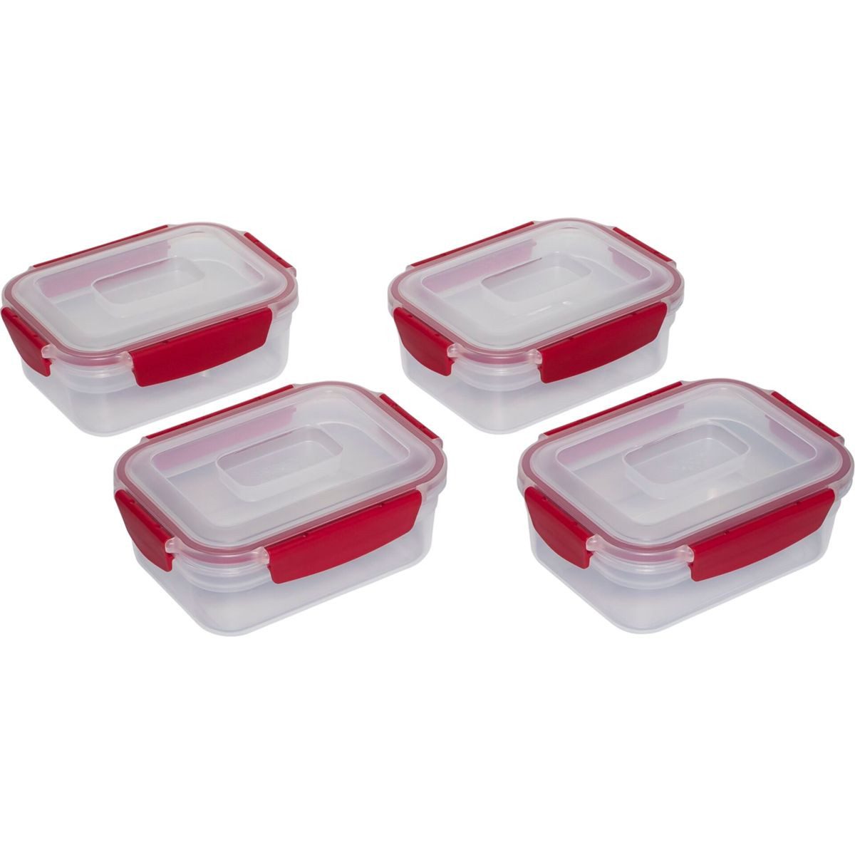 Joseph Joseph Vorratsdose Nest Lock 4-tlg. Frischhaltedosen-Set 1.1 Liter E