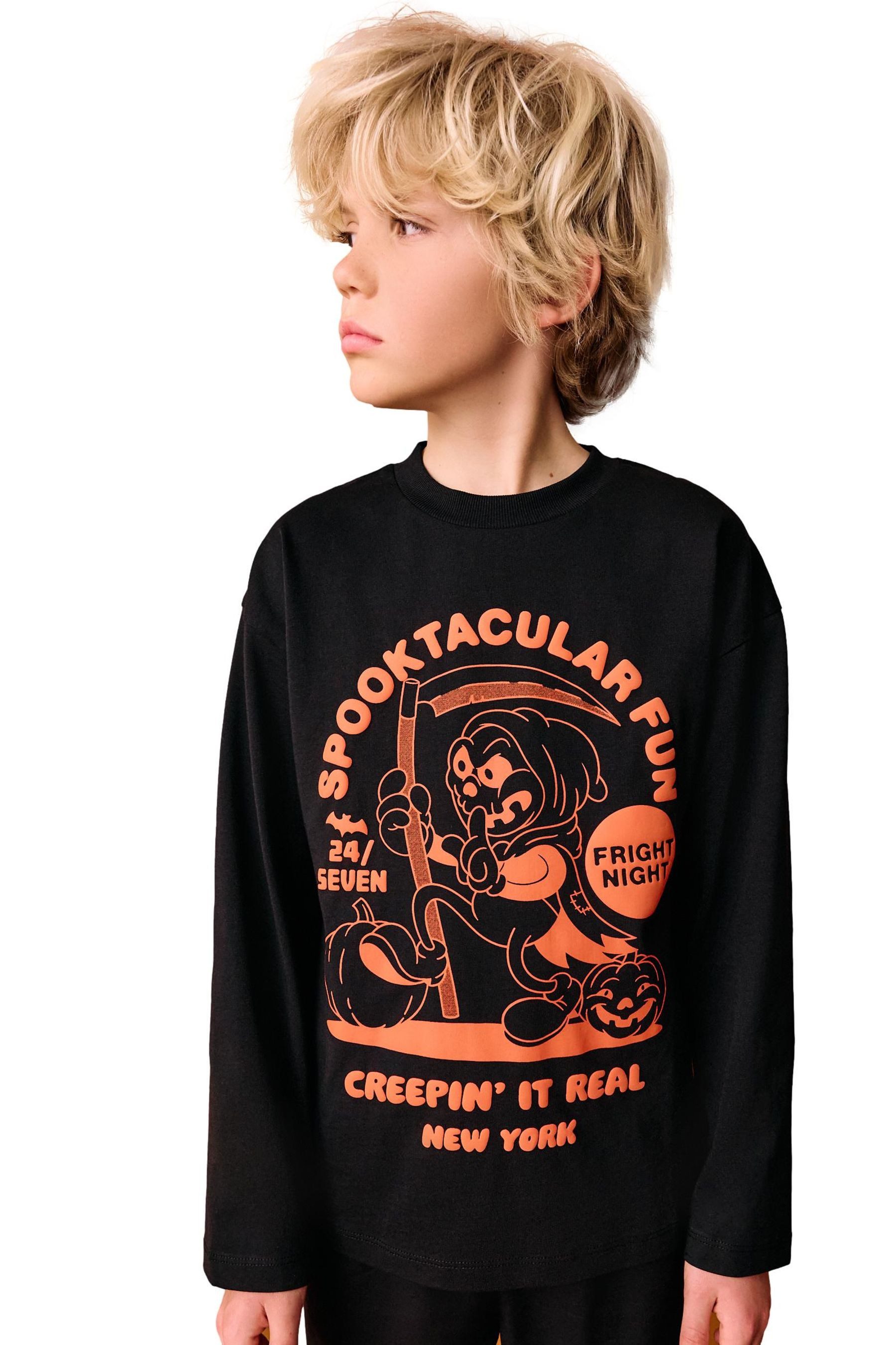 T-Shirt T-Shirt aus 100 % Baumwolle, Halloween
