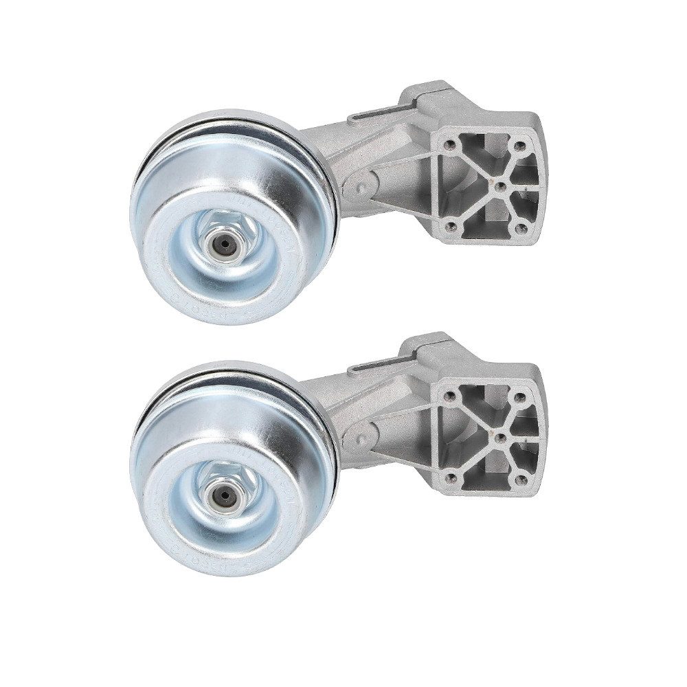 Trade-Shop Motorsensenmesser Getriebekopf 2x passend für Stihl FS280K FS290 FS300 FS310 FS350 (2-St), M12 x 1,5 Linksgewinde / 6,5mm Vierkantwelle / für 28mm Schaftrohr