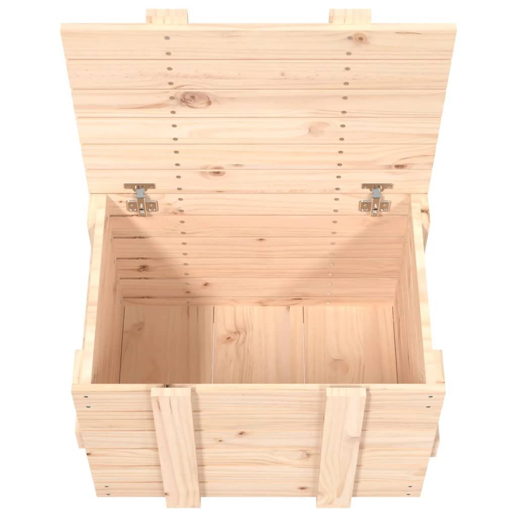 Aufbewahrungsbox Braun vidaXL cm Truhe Massivholz St) Kiefer (1 58x40,5x42