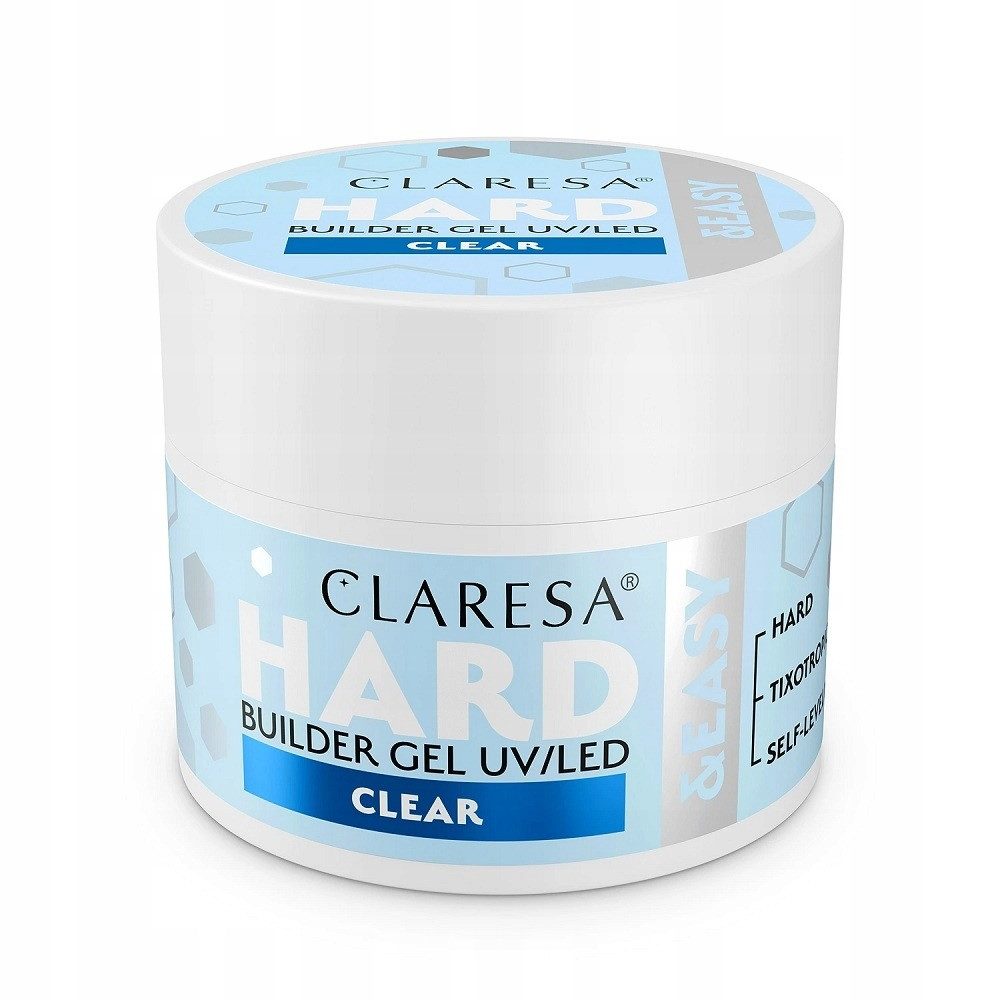 Claresa UV-Gel Hard&Easy Baugel Clear