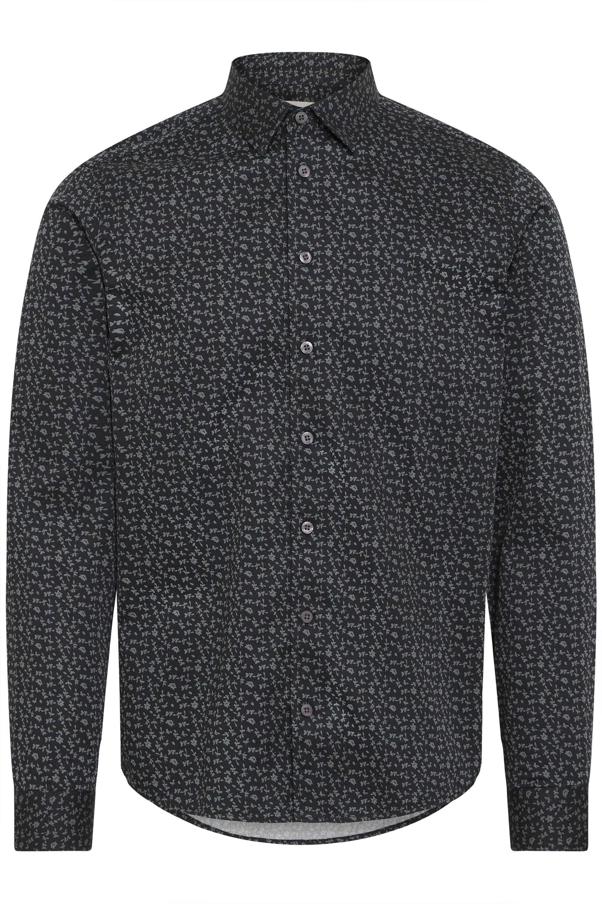 Casual Friday Langarmhemd CFTauson Elegantes florales Hemd