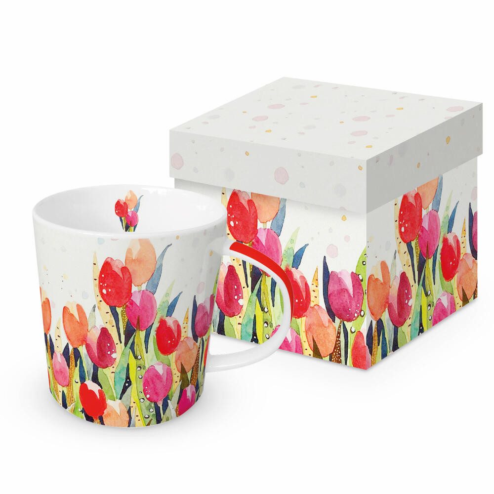 PPD Tasse Tulip Splash Trend Mug GB, 400 ml, New Bone China