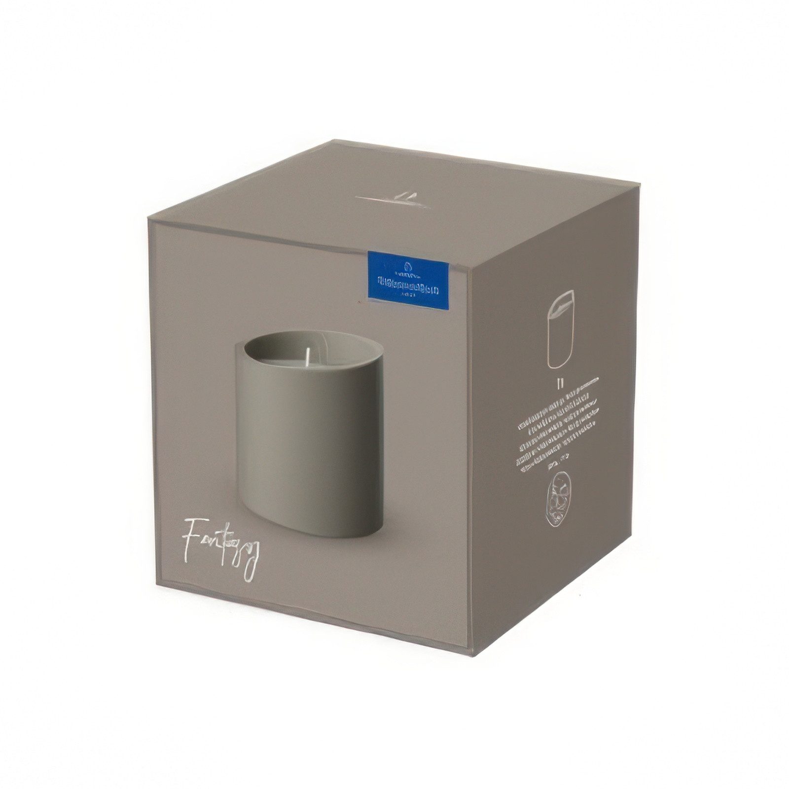 Villeroy & Boch Duftkerze NewMoon, Farbe: Taupe, Höhe: 9cm