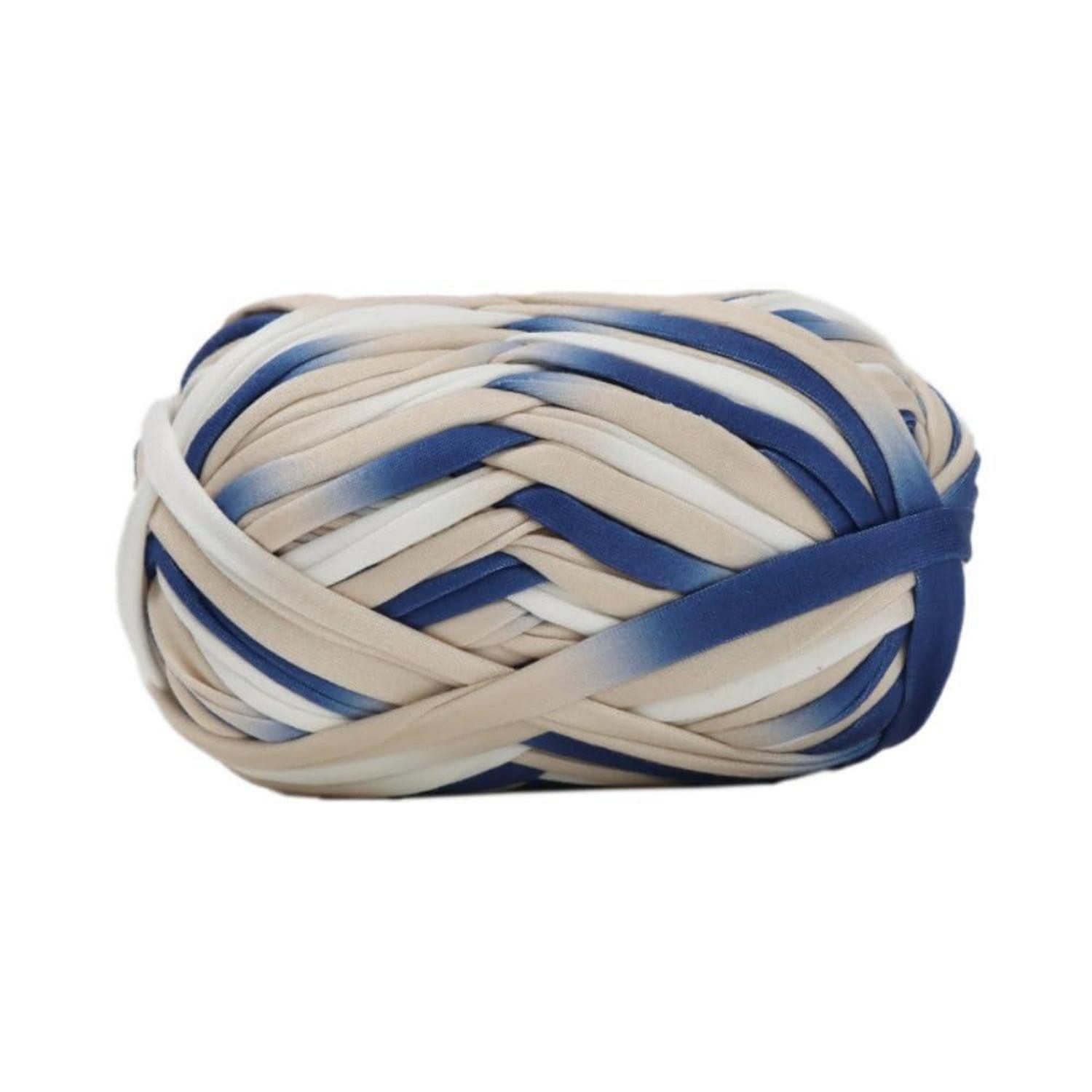 LuxusKollektion Bändchengarn Polyester Bunt 100g Häkelwolle