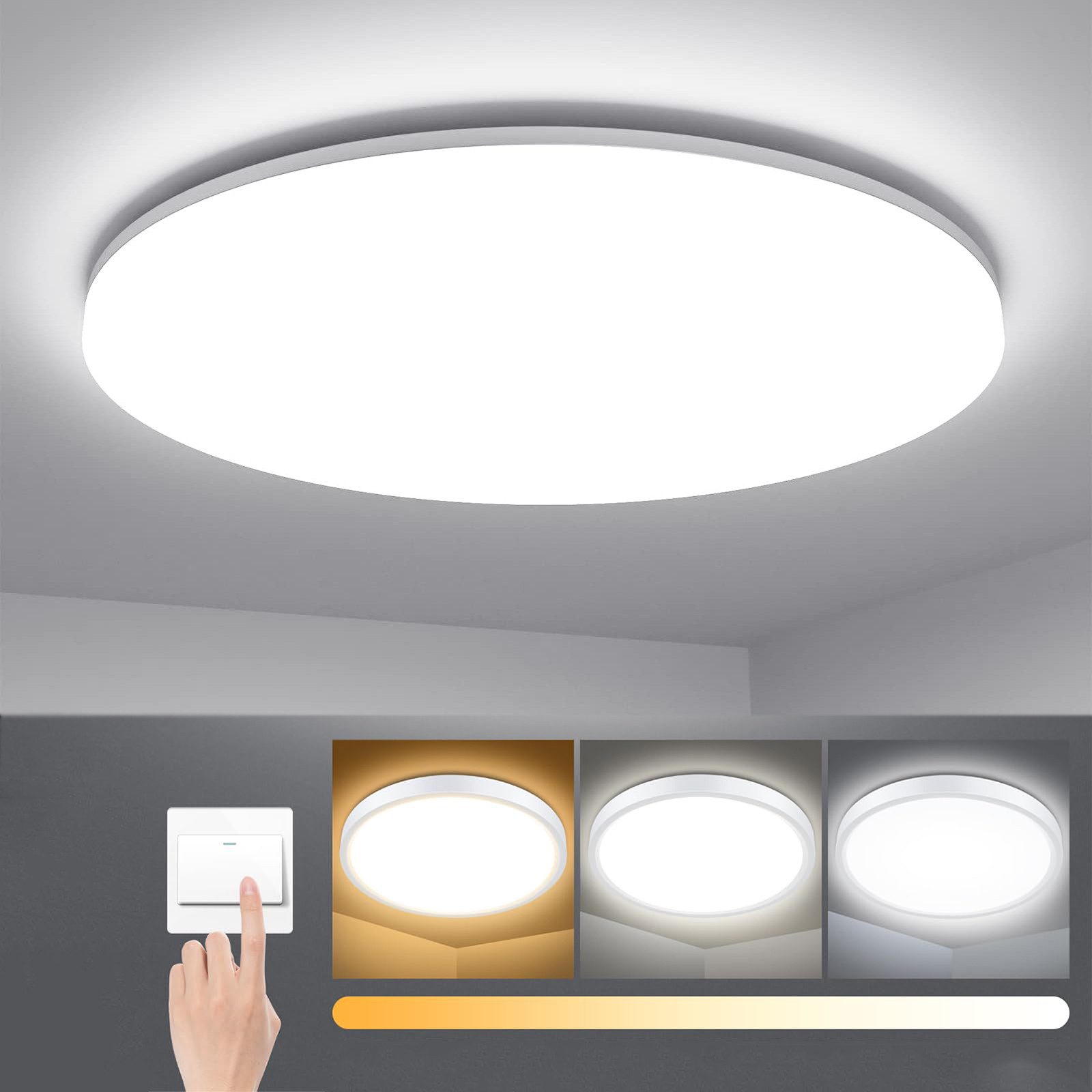 MUPOO LED Deckenleuchte LED Panel 30W/40W günstig online kaufen