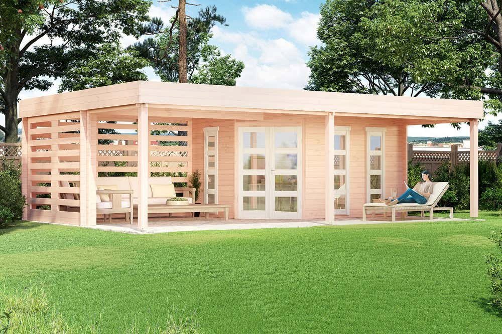 Thumbnail - Alpholz Gartenhaus Panama-40, BxT: 789x516 cm