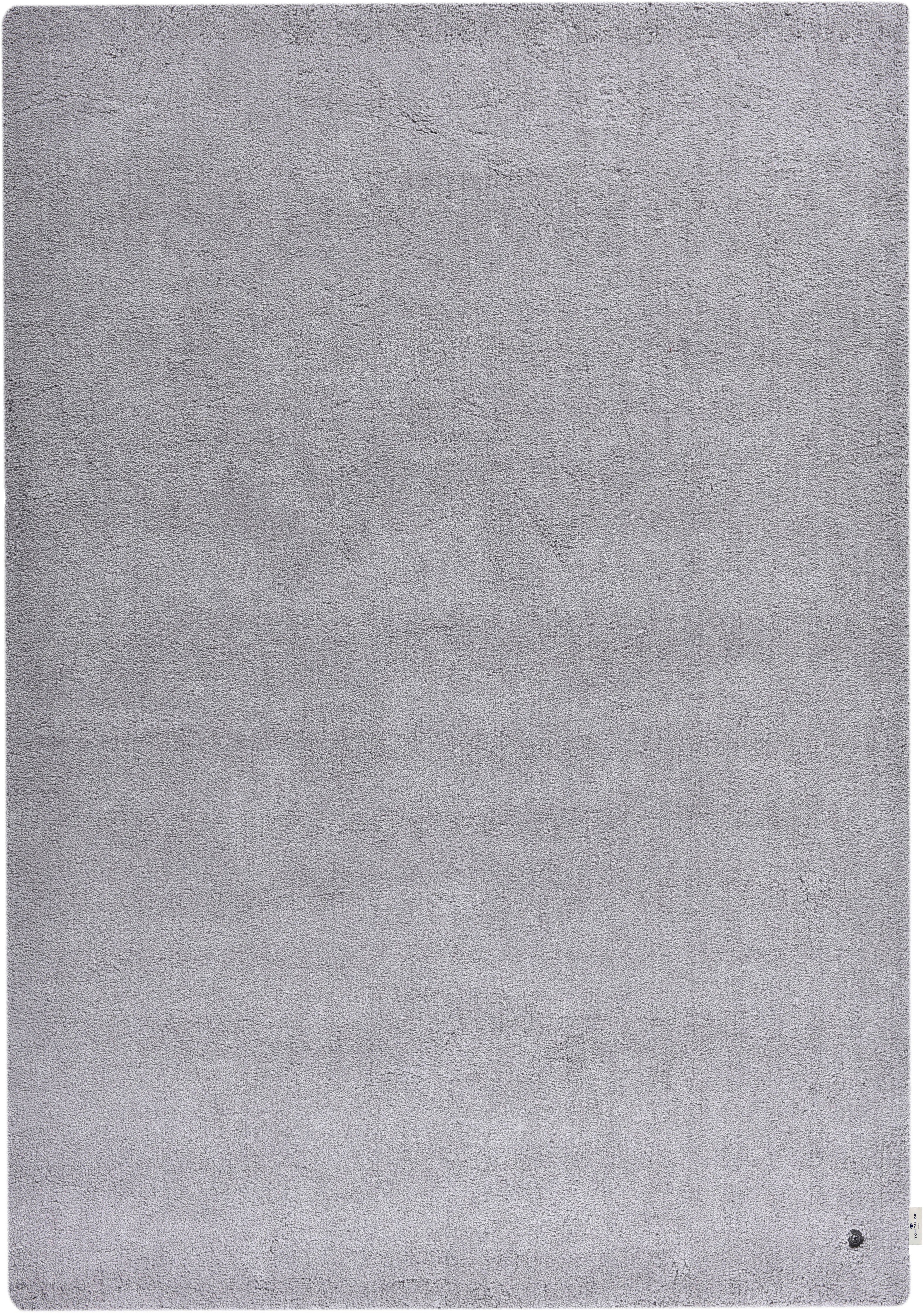 TOM TAILOR HOME Hochflor-Teppich Shaggy Teppich Cozy, rechteckig, Höhe: 25 mm, Uni Farben, Pastell Farben, weich & kuschelig, auch in oval und rund