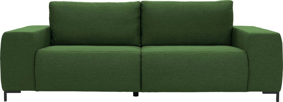 LOOKS by Wolfgang Joop Big-Sofa Looks VI, gerade Linien, in 2  Bezugsqualitäten