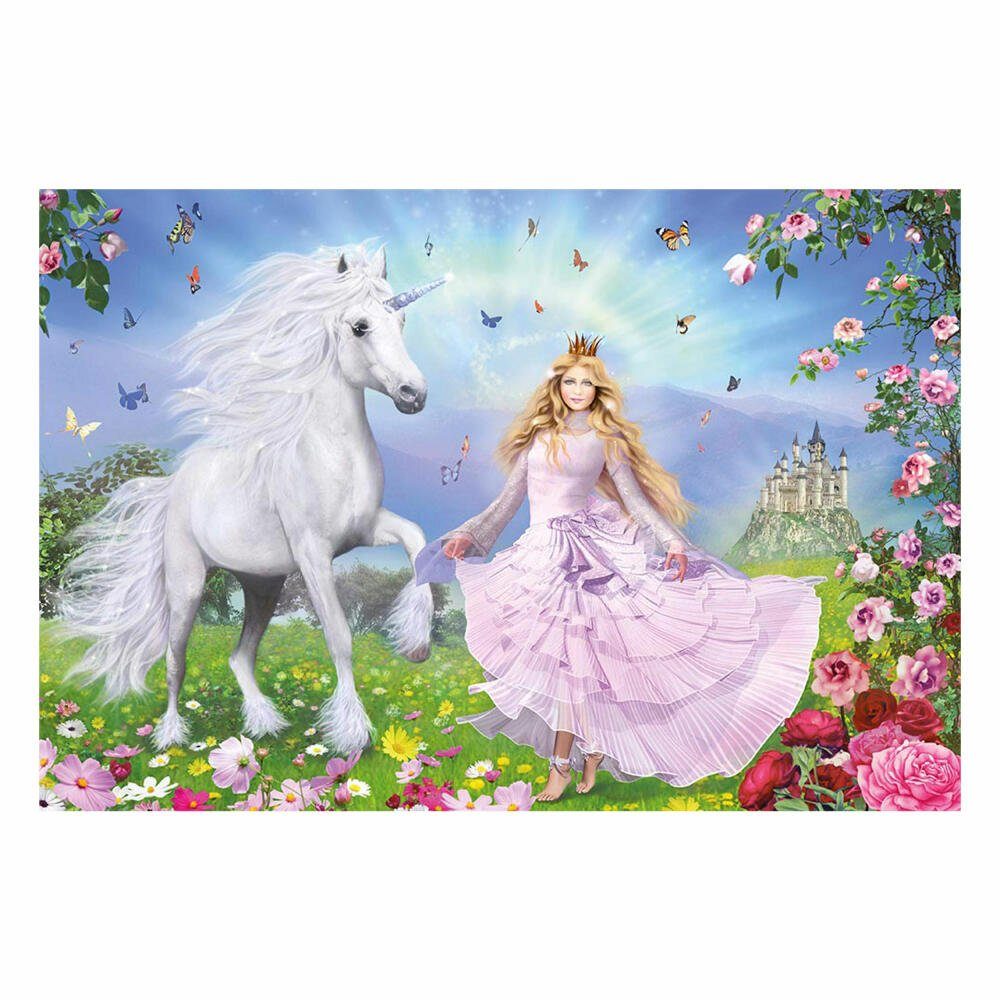 Puzzle Prinzessin der Einhörner