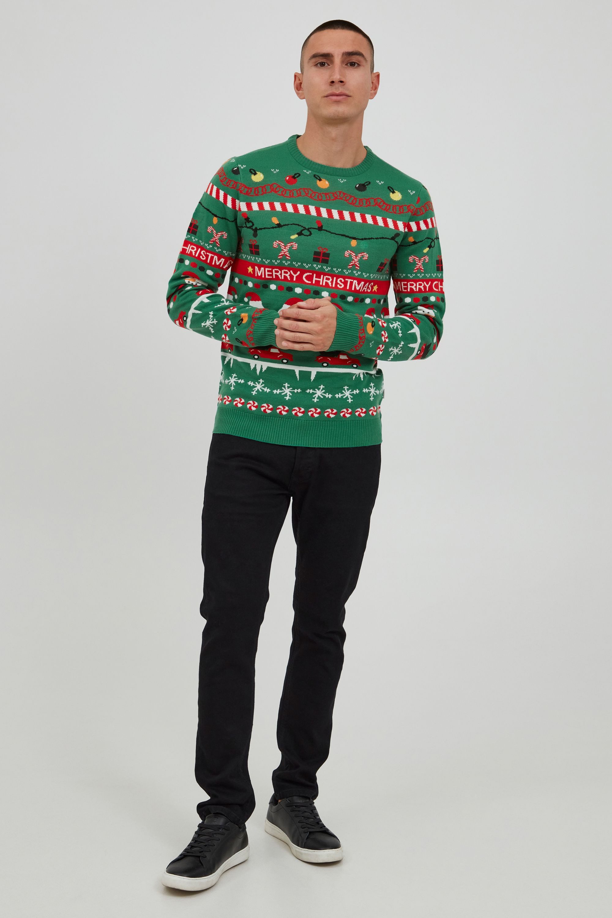 11 Project Strickpullover PRRuben XMAS Modischer Strickpullover mit weihnac günstig online kaufen