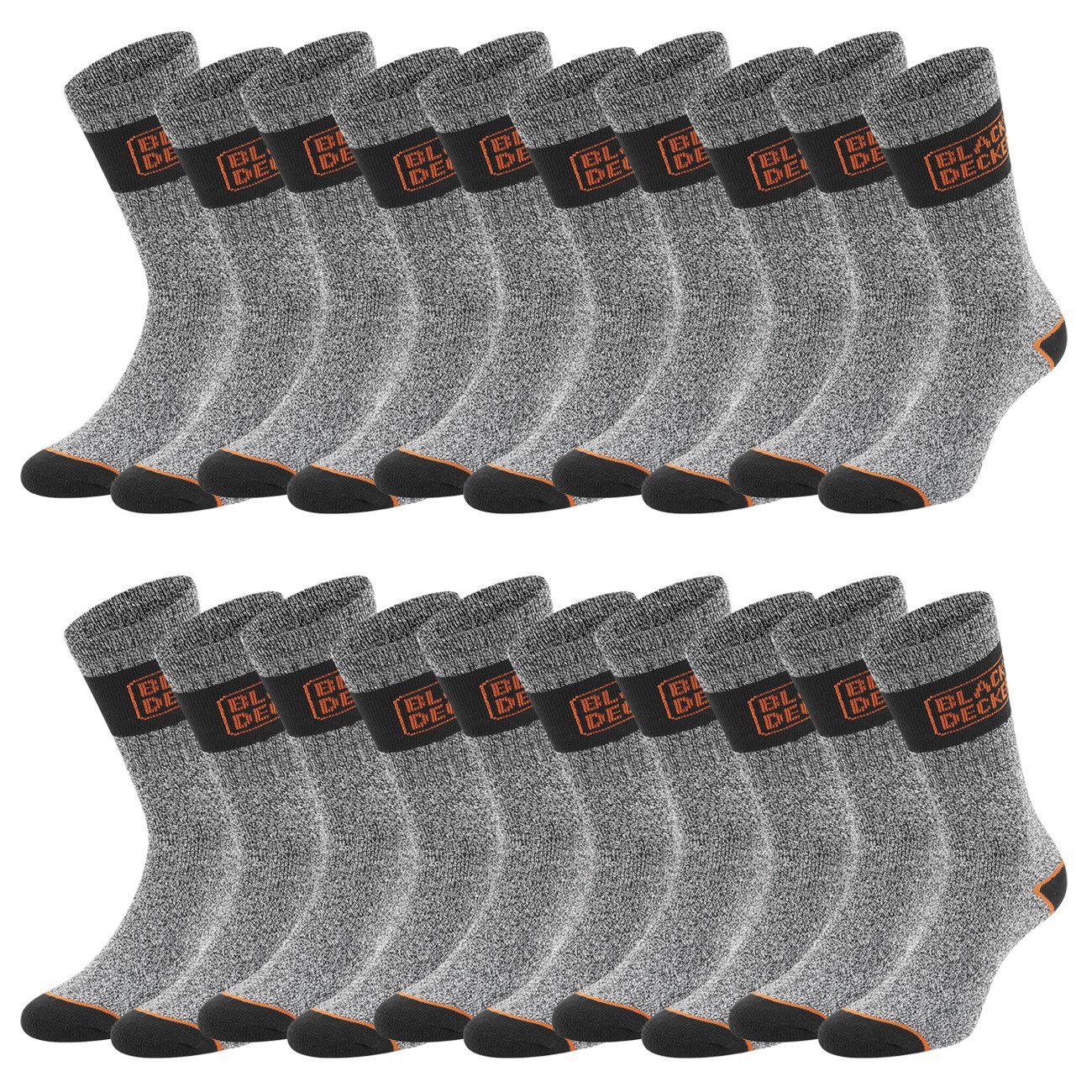 Black + Decker Спортивные носки B+D CREW WORK SOCKS (10-Paar)