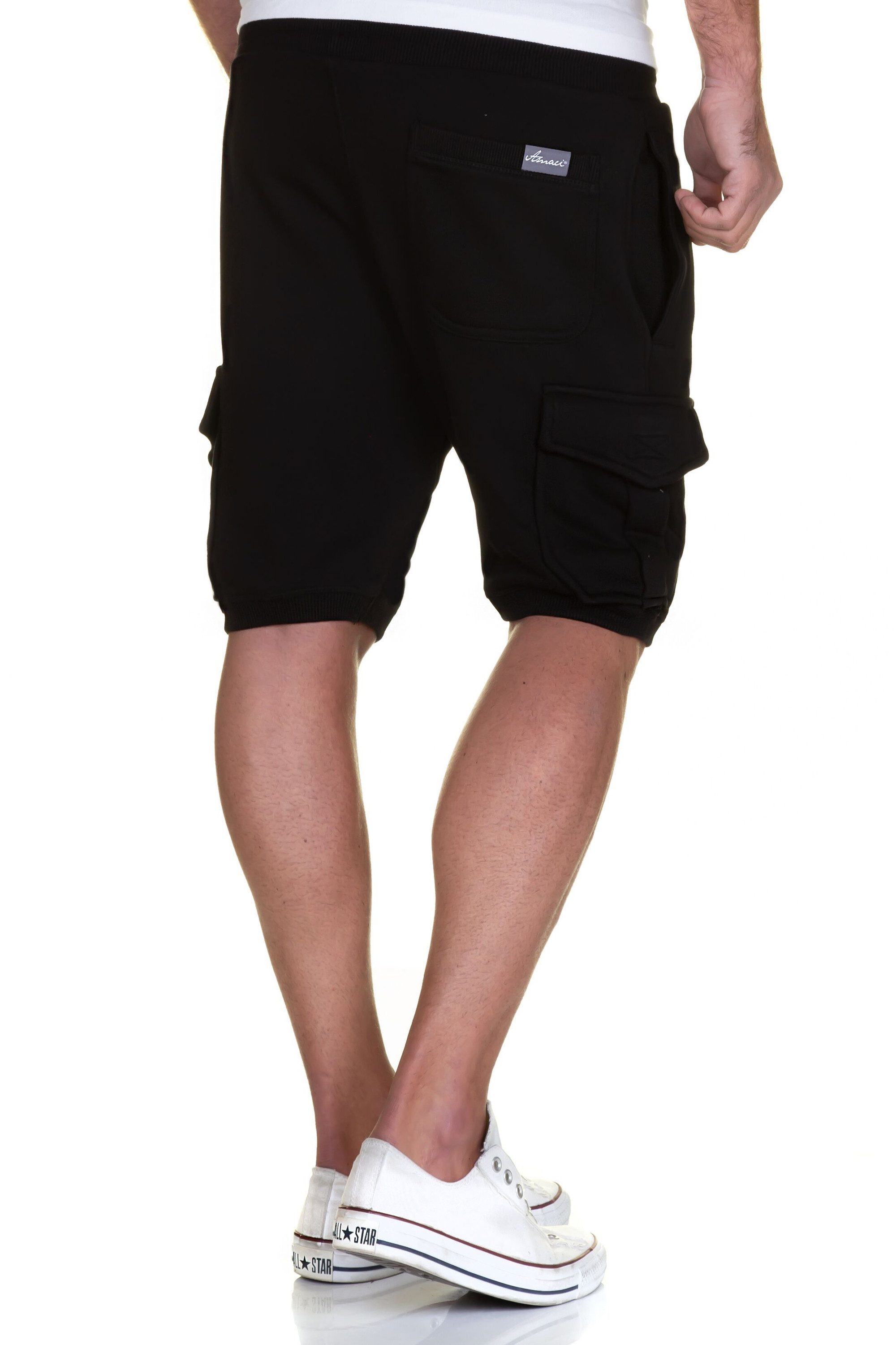 Amaci&Sons Sweatshorts ECORSE Sweathose Herren Bermuda Bequeme Kurze Männer Hose – Bild 4 von 4