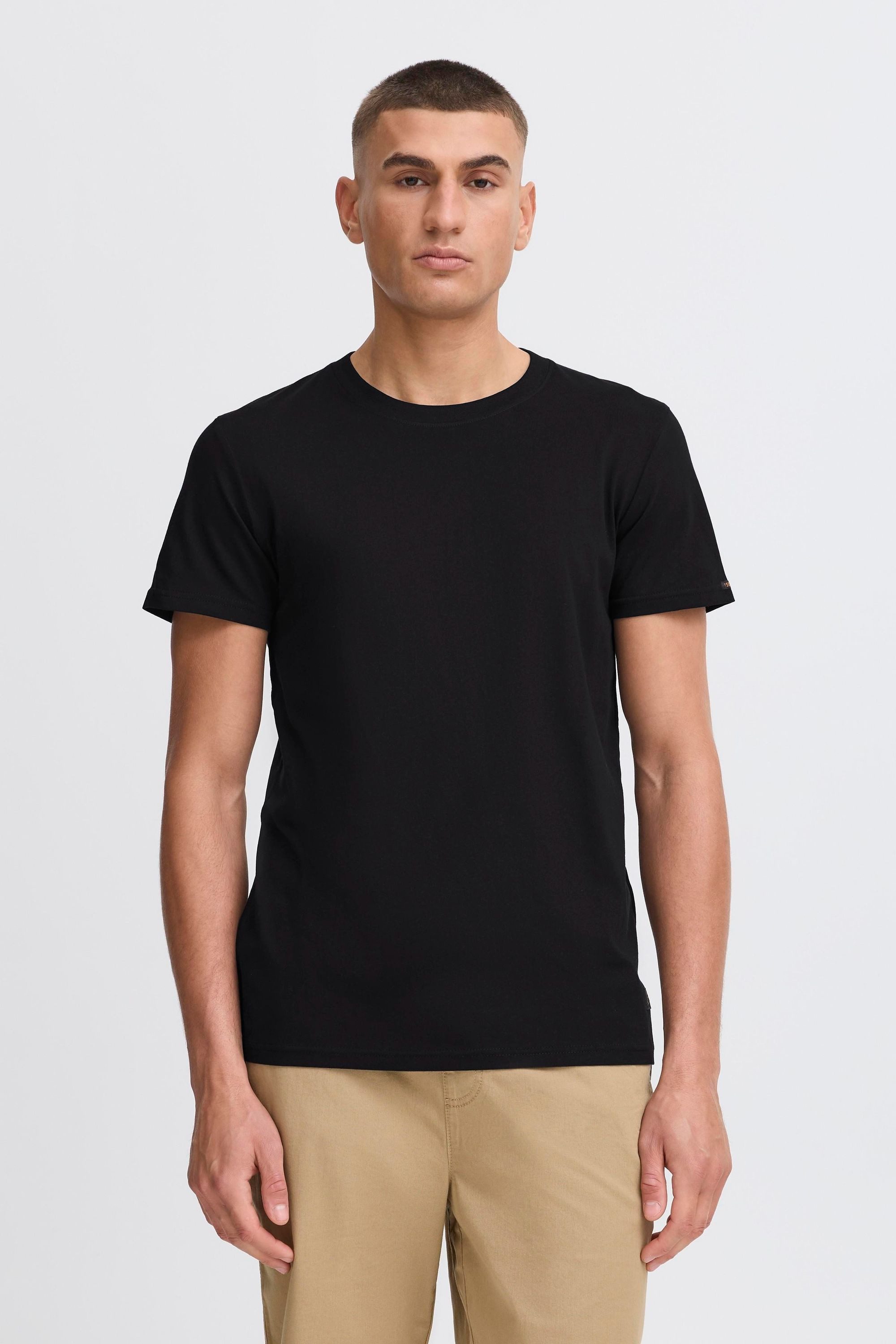 !Solid Rundhalsshirt SDJuan Minimalistisches T-Shirt